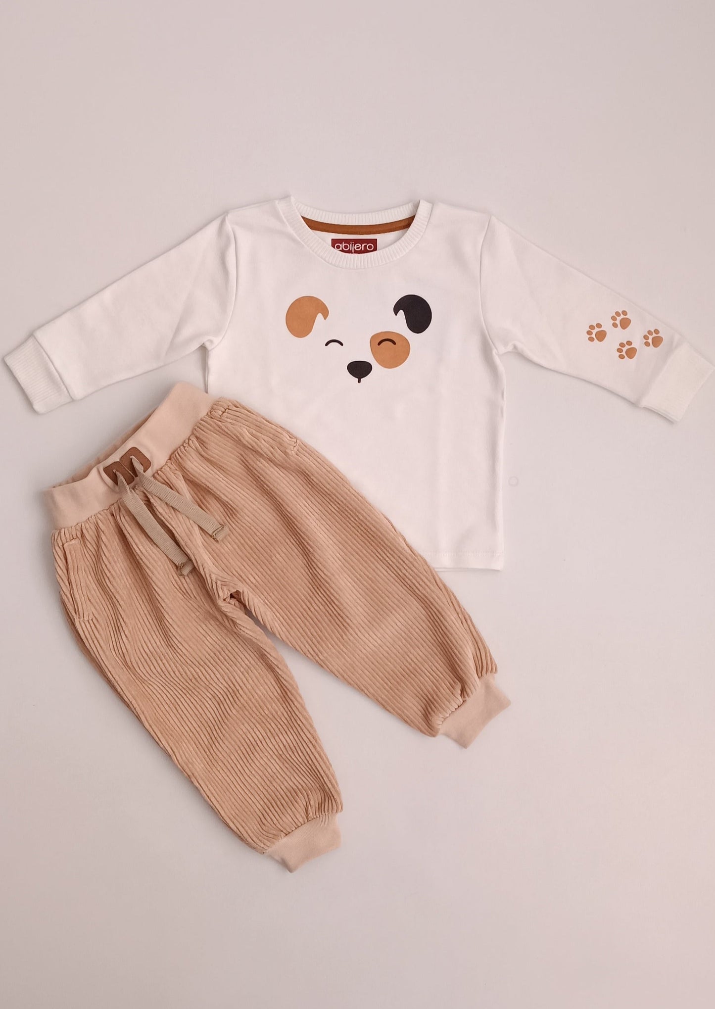 Regalo Listo! Conjunto pana perrito unisex
