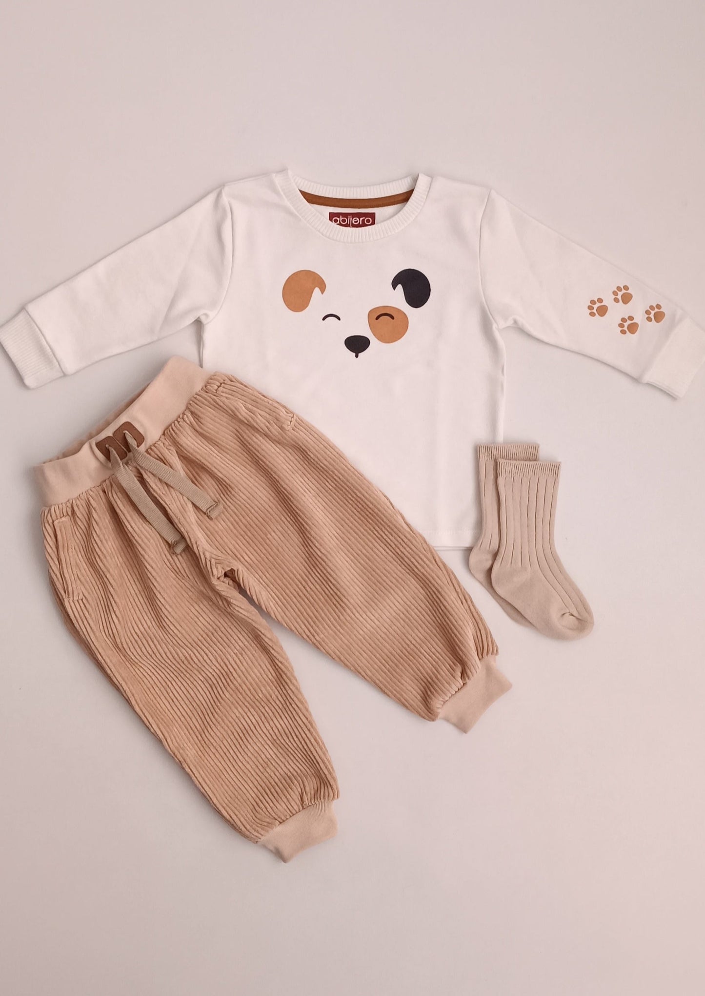 Regalo Listo! Conjunto pana perrito unisex