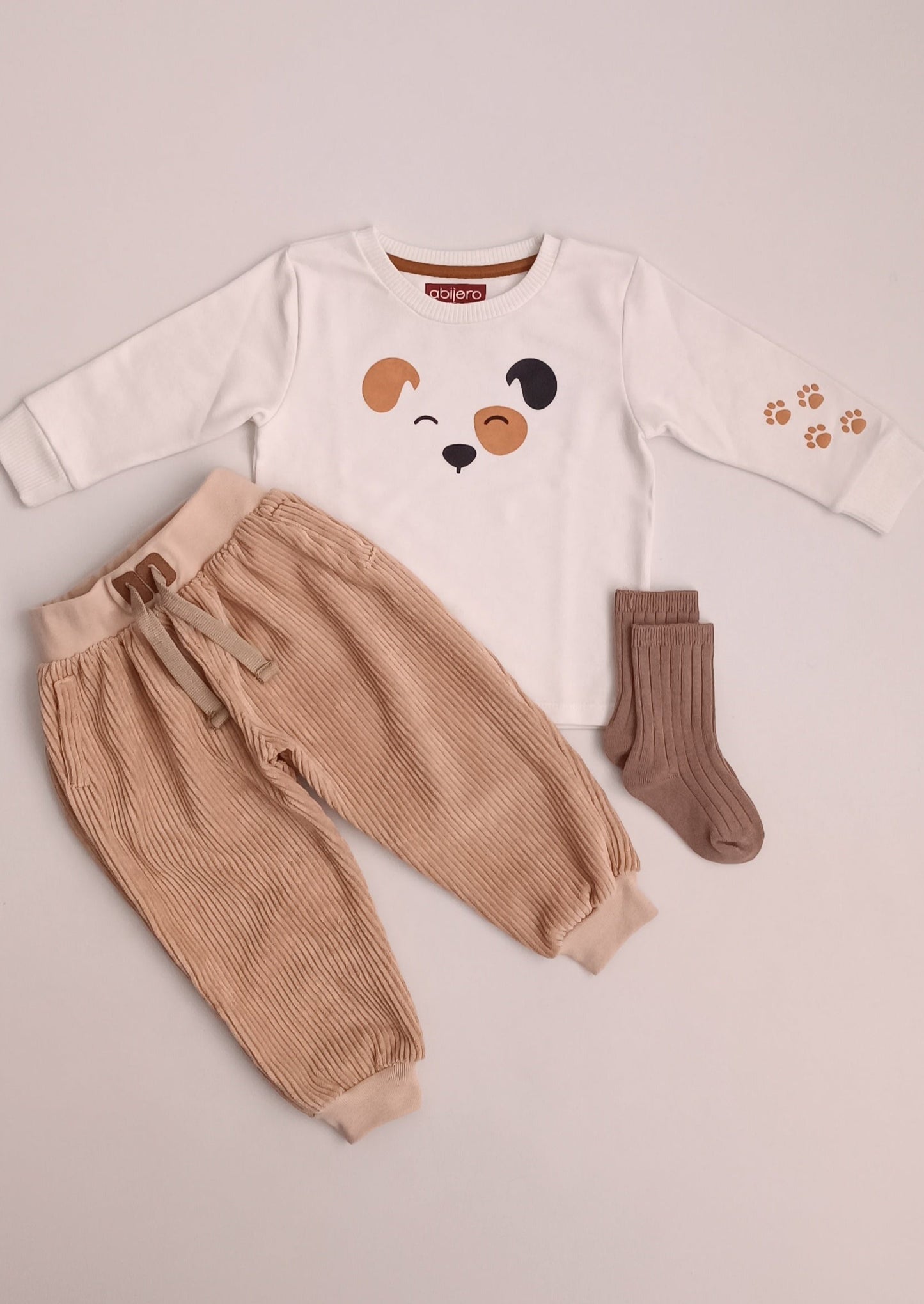 Regalo Listo! Conjunto pana perrito unisex