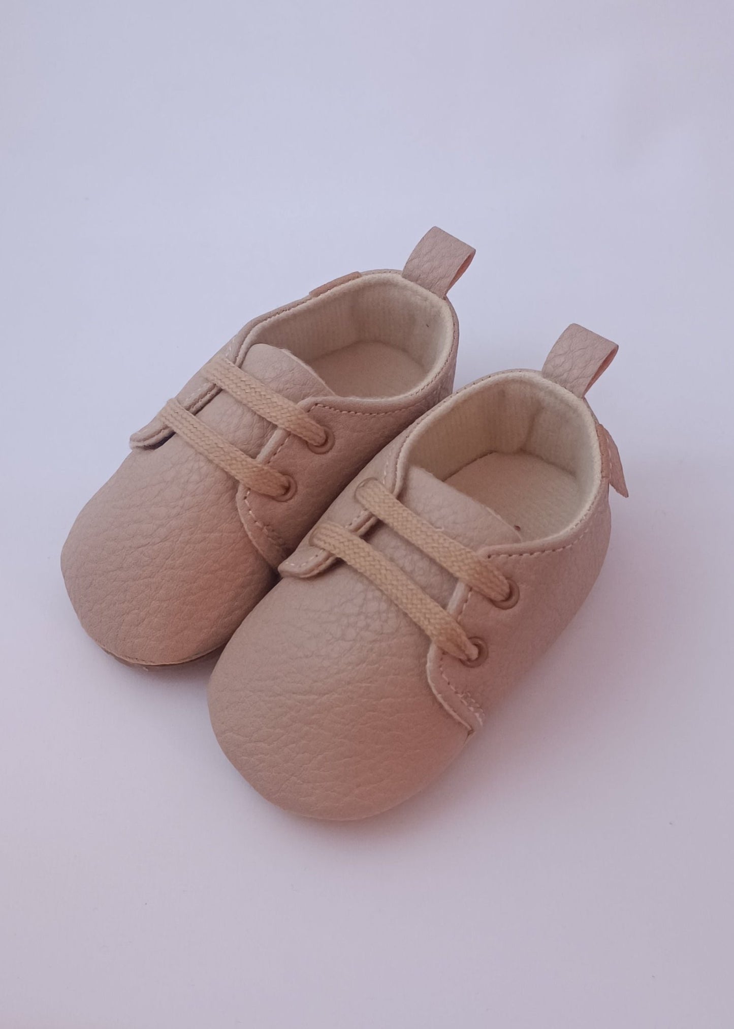 Zapatos Mocasín con cordón para bebito primeros pasos