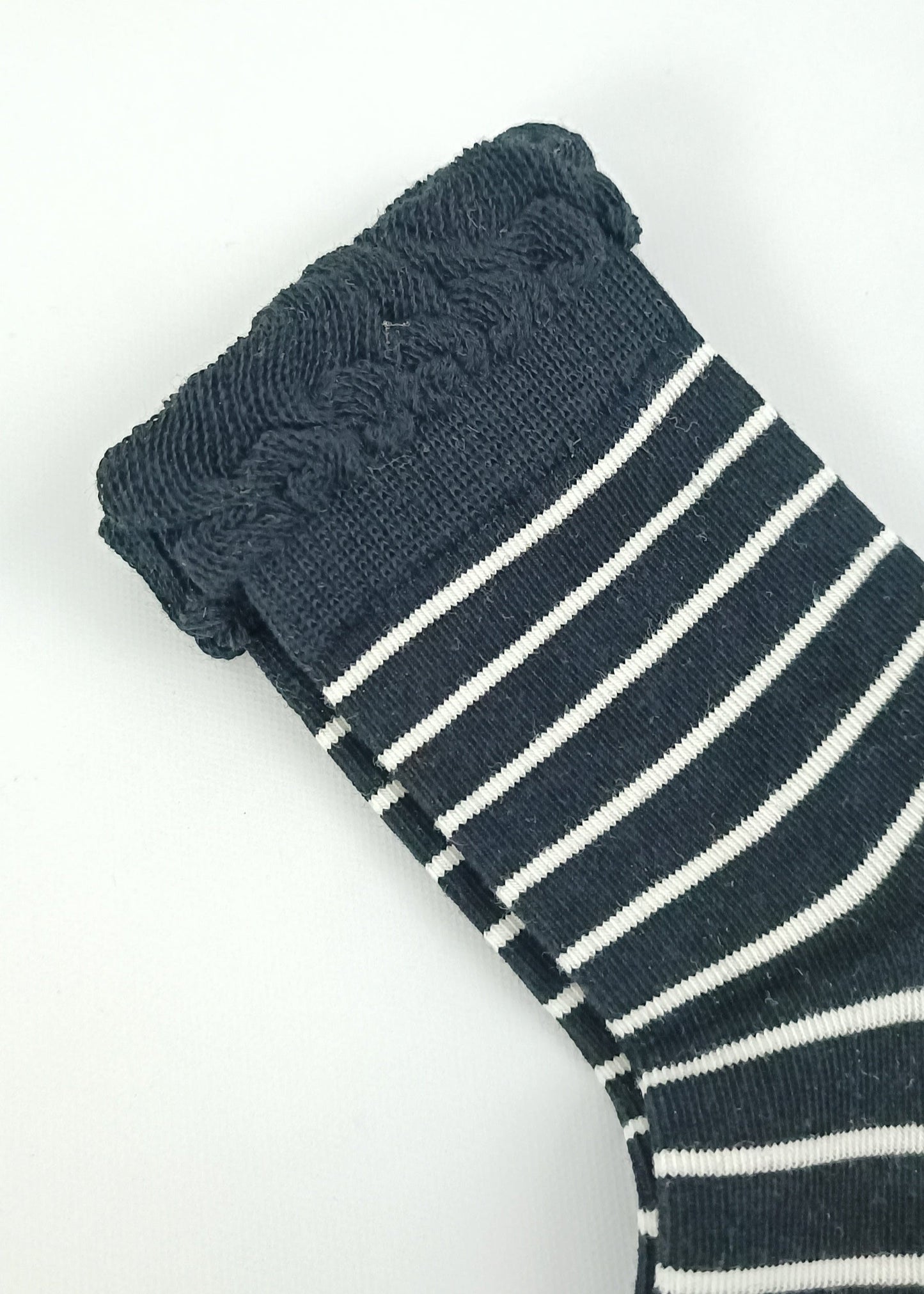 Calcetines media rayas unisex