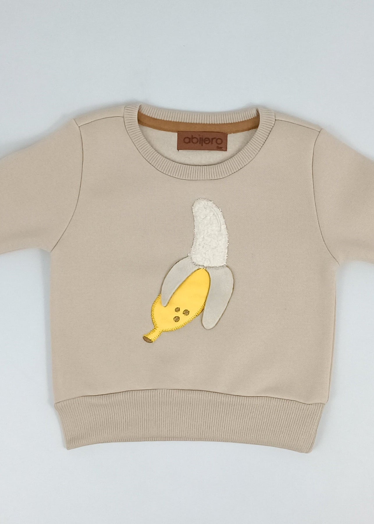 Busito bordado Banana para niña y niño