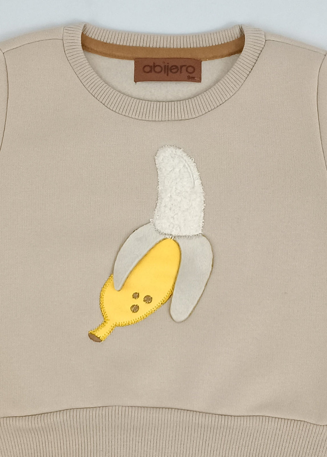 Busito bordado Banana para niña y niño