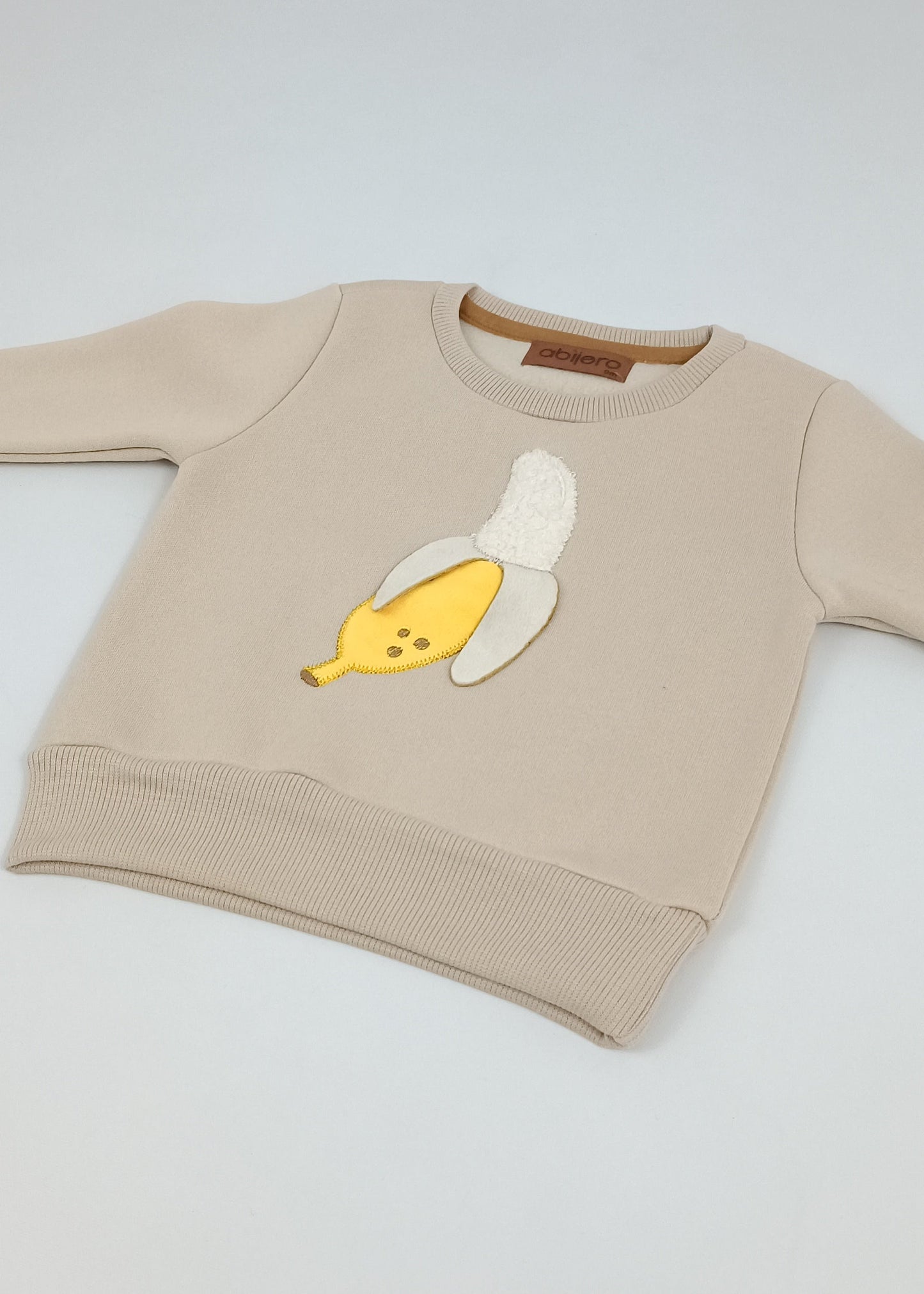 Busito bordado Banana para niña y niño