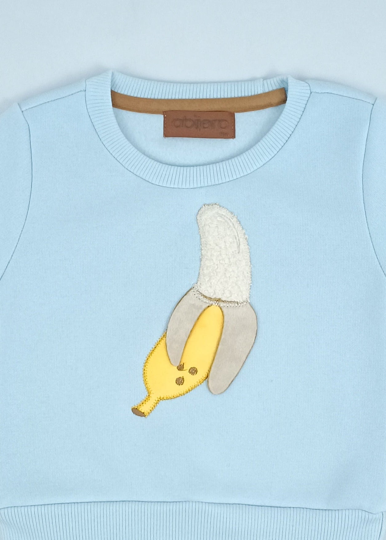 Busito bordado Banana para niña y niño