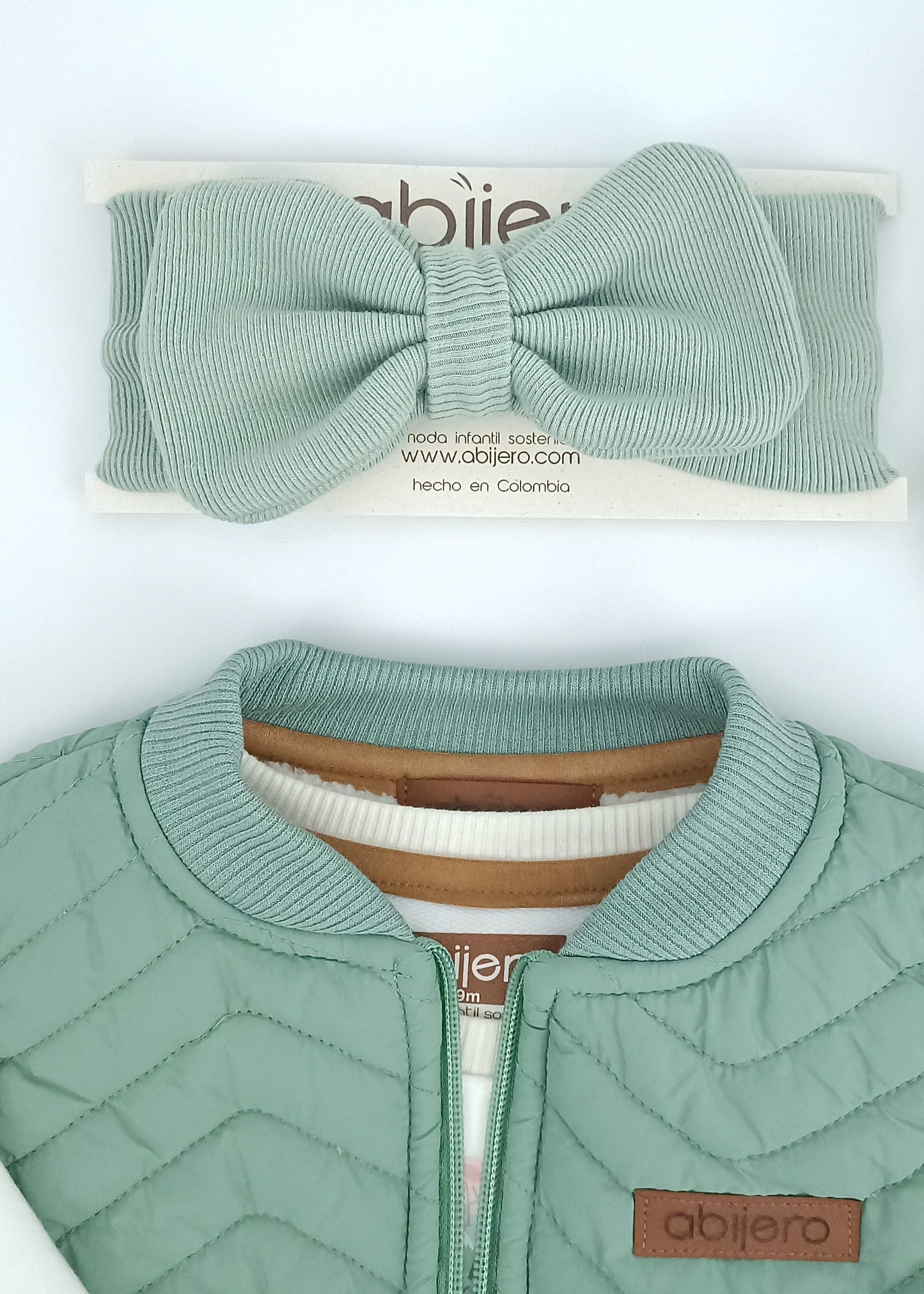 Regalo Listo! Conjunto Chaleco y busito biodiversidad niña