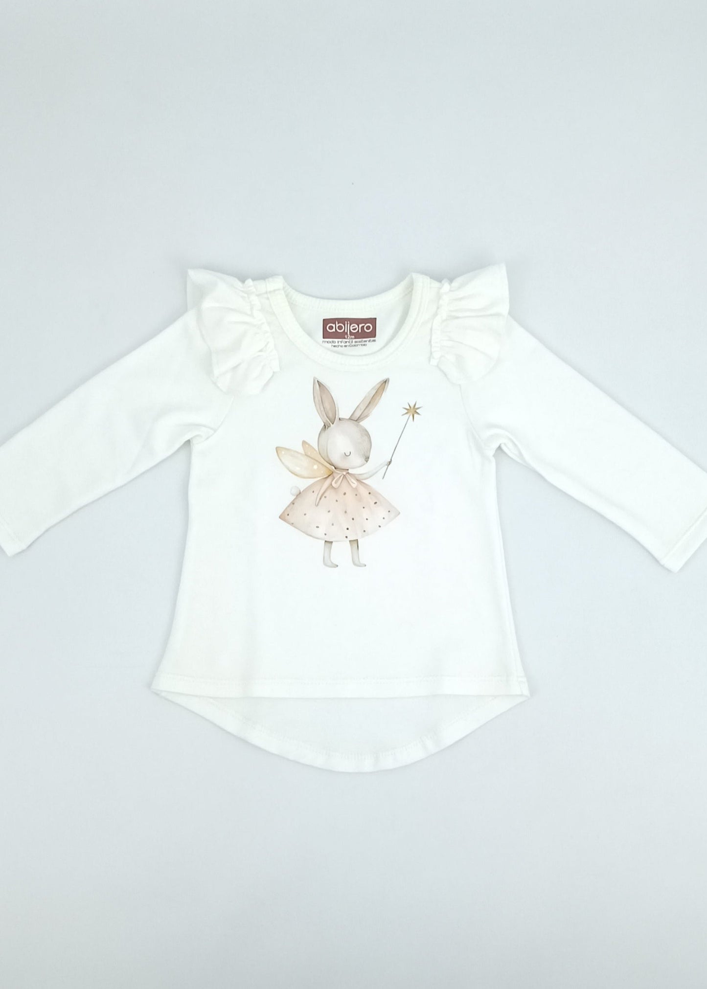 Regalo Listo! Conjunto Chaleco marfil y busito ada niña