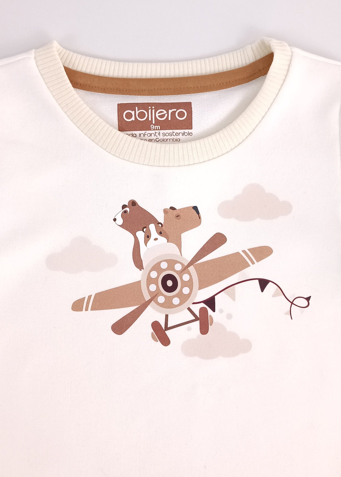 Regalo listo! Conjunto Piloto con jogger bebito