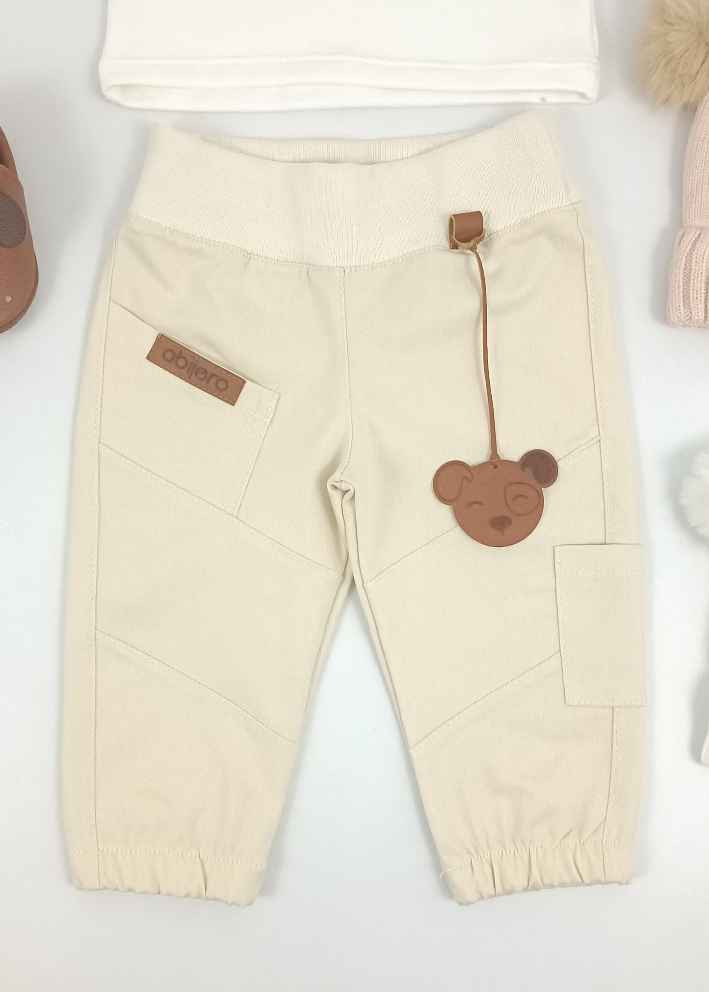 Regalo listo! Conjunto Perrito, chaleco con cargo niño