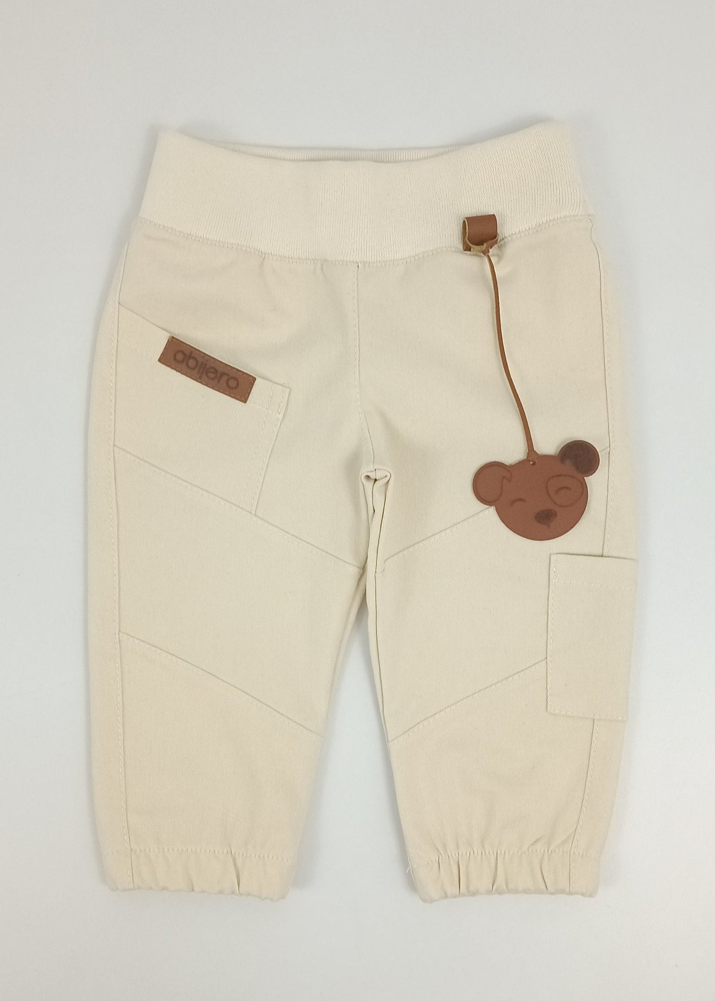 Regalo Listo! Conjunto cargo perrito bebito unisex