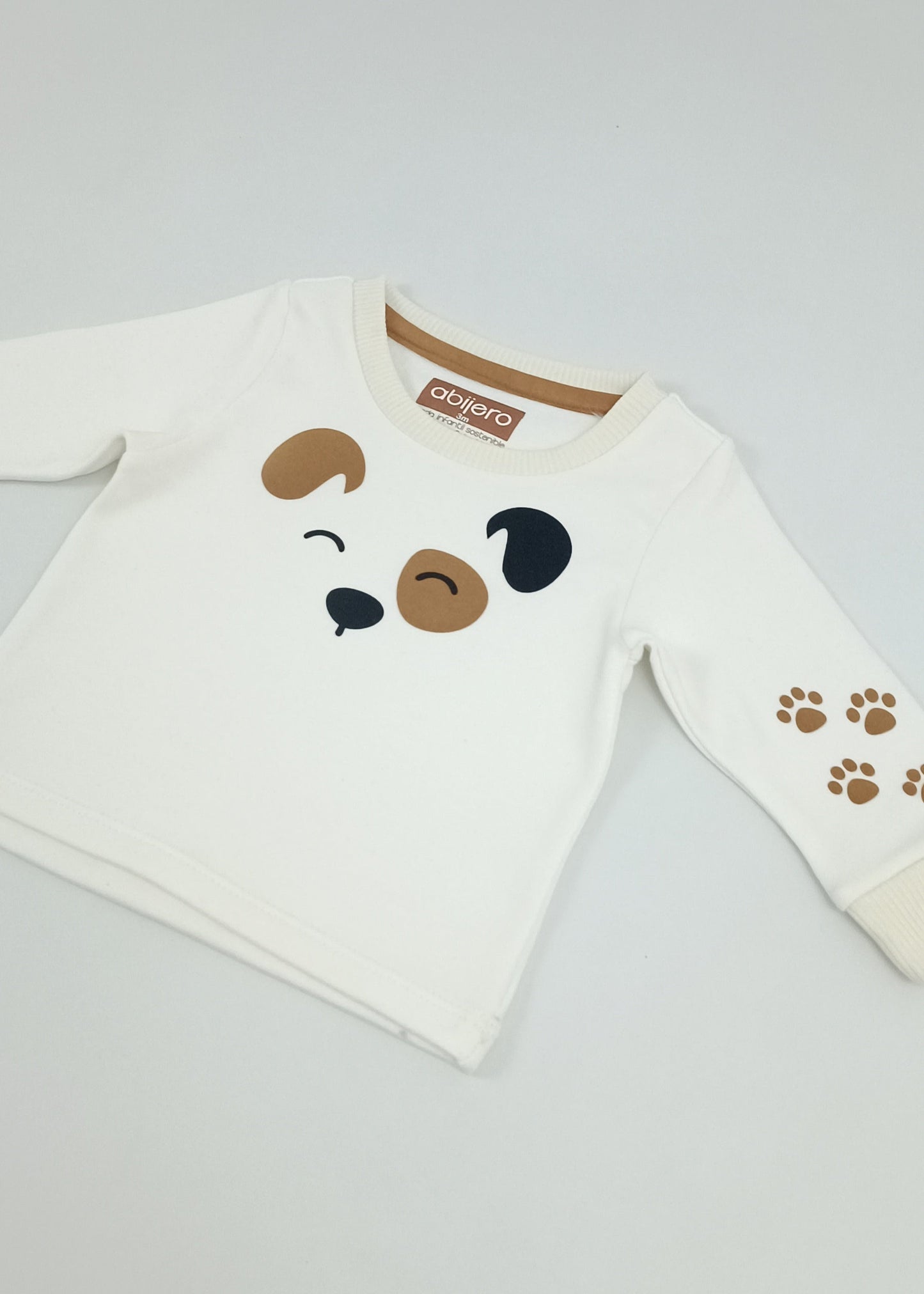 Regalo Listo! Conjunto cargo perrito bebito unisex
