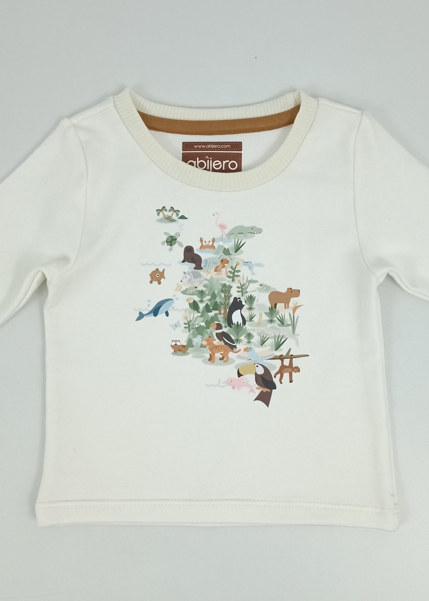 Regalo listo! Conjunto Colombia Biodiversa, chaleco con cargo bebito