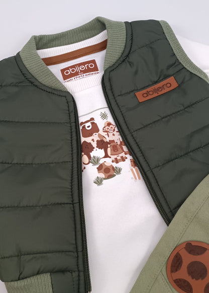 Conjunto de 3 Piezas para Bebé – Edición Especial Equipo abijero Fútbol & Básicos Premium
