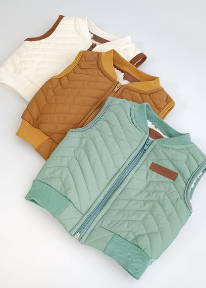Chaleco impermeable con ovejero bebitos unisex