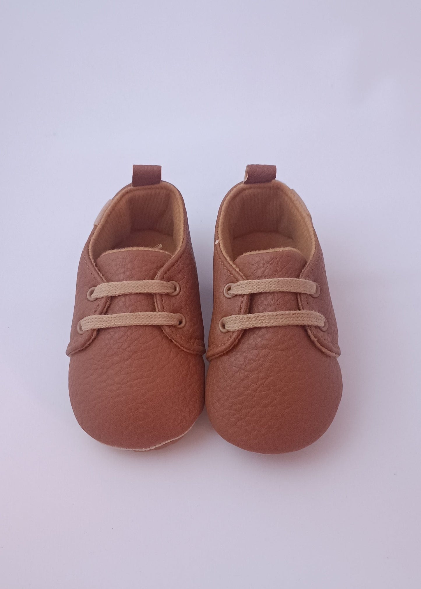 Zapatos Mocasín con cordón para bebito primeros pasos
