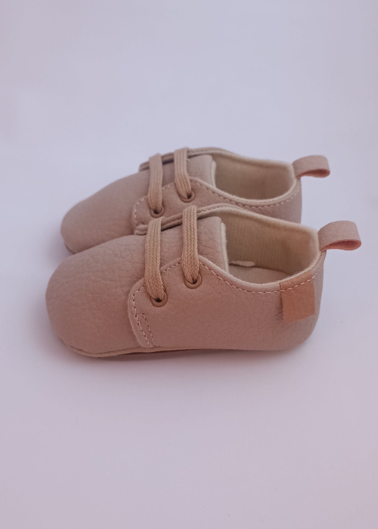 Zapatos Mocasín con cordón para bebito primeros pasos