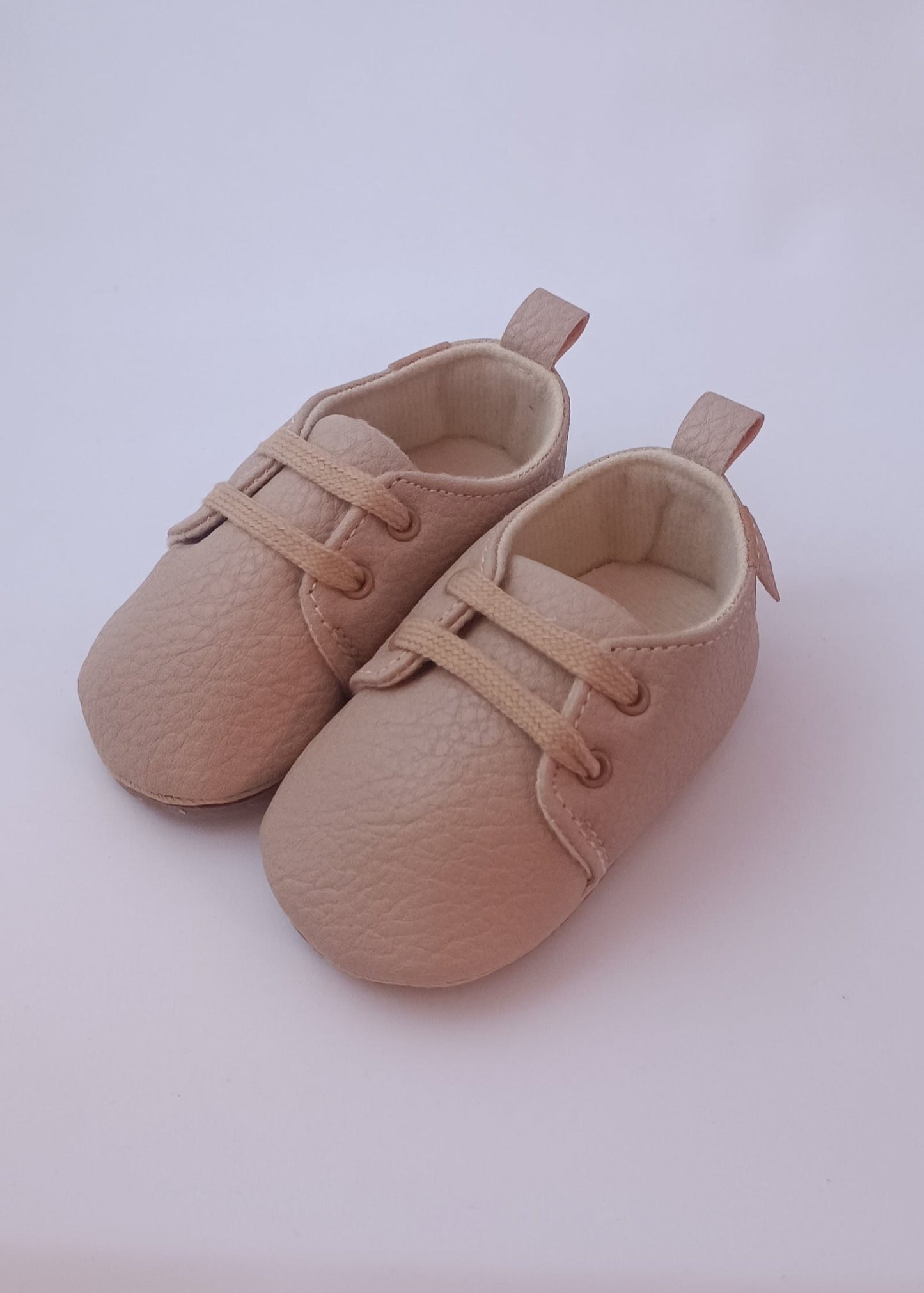Zapatos Mocasín con cordón para bebito primeros pasos