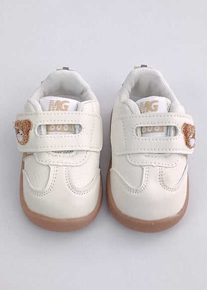 Zapatos deportivos osito velcro para bebito primeros pasos