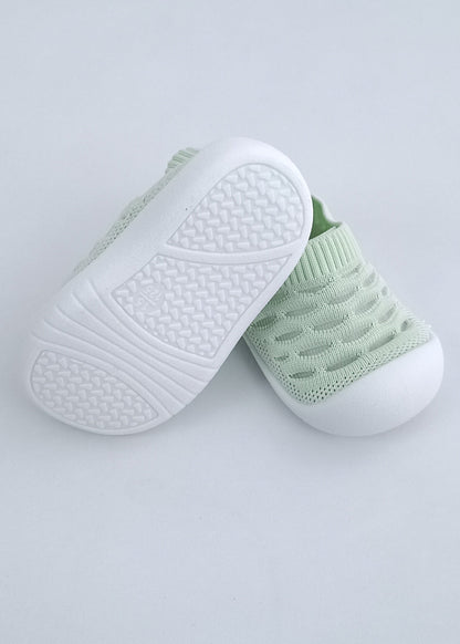 Zapatos malla zuela flexible para bebé