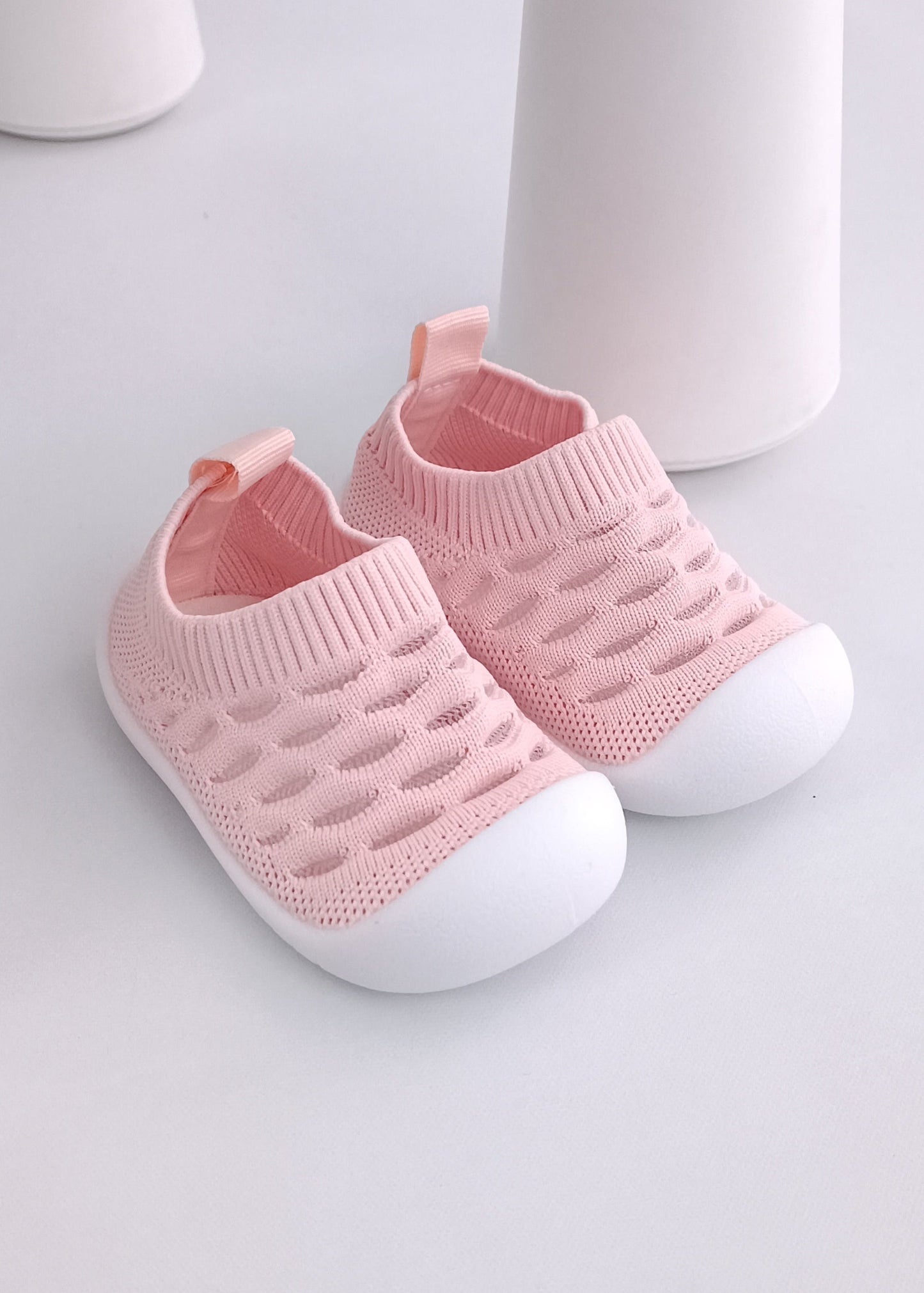 Zapatos malla zuela flexible para bebé