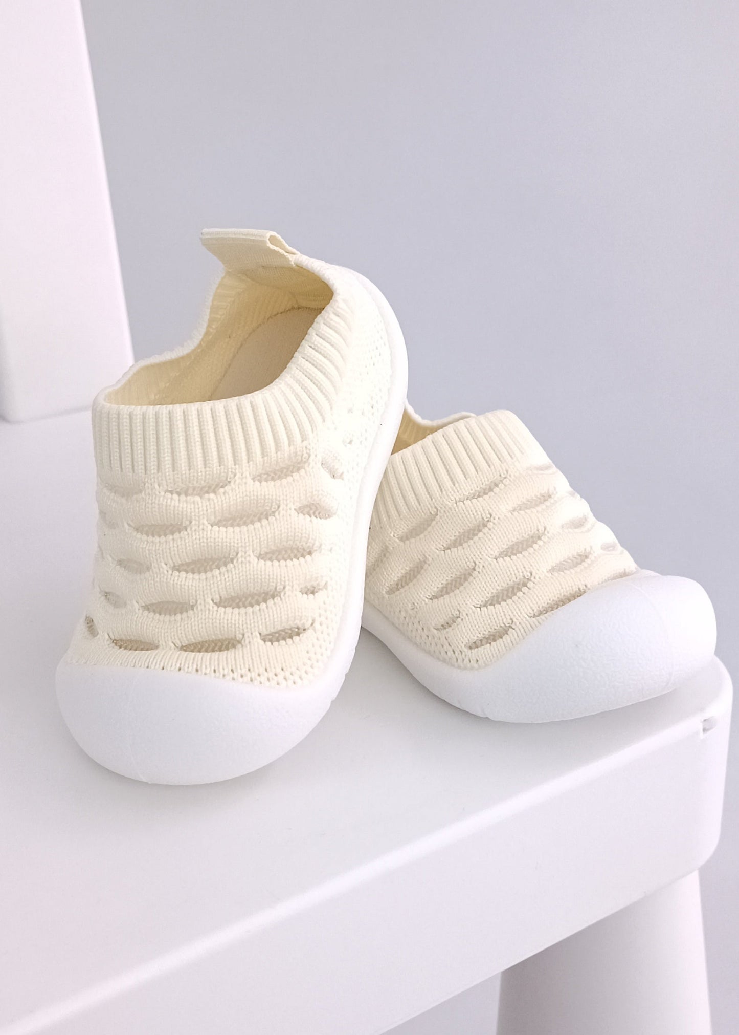 Zapatos malla zuela flexible para bebé