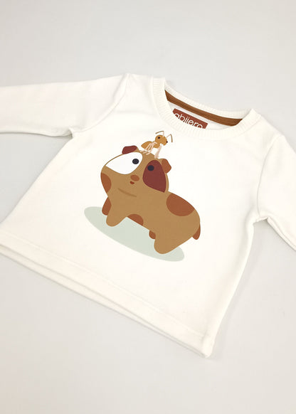 Busito estampado de Cuy y hormiguita Niño