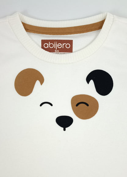 Busito estampado de perrito manchas Niño