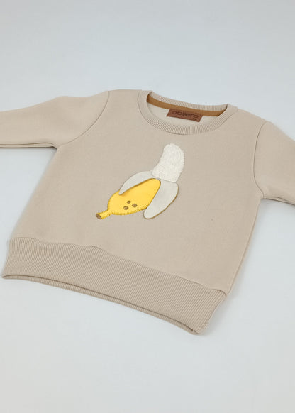 Busito bordado Banana para niña y niño