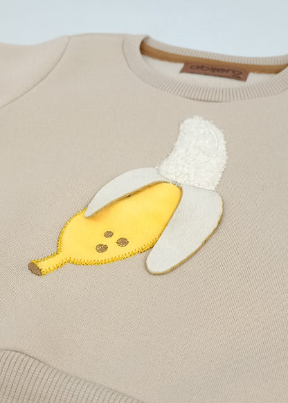 Busito bordado Banana para niña y niño