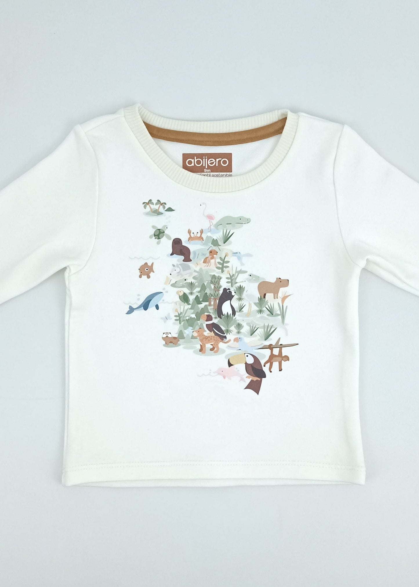 Regalo Listo! Conjunto Chaleco Jero biodiversidad bebita