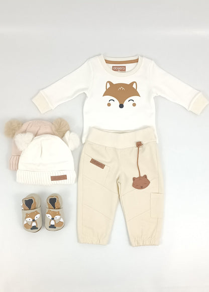 Regalo listo! Conjunto Zorrito, con cargo niño