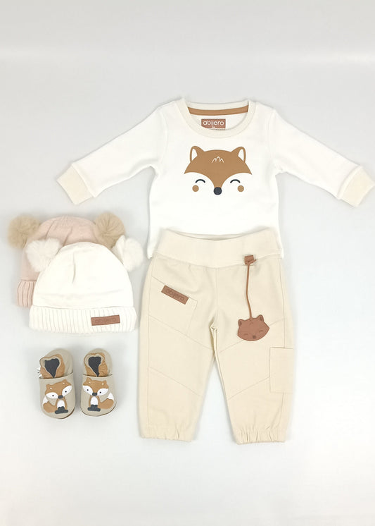 Regalo listo! Conjunto Zorrito, con cargo niño