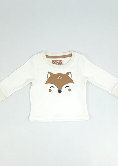 Regalo listo! Conjunto Zorrito, chaleco con cargo niño