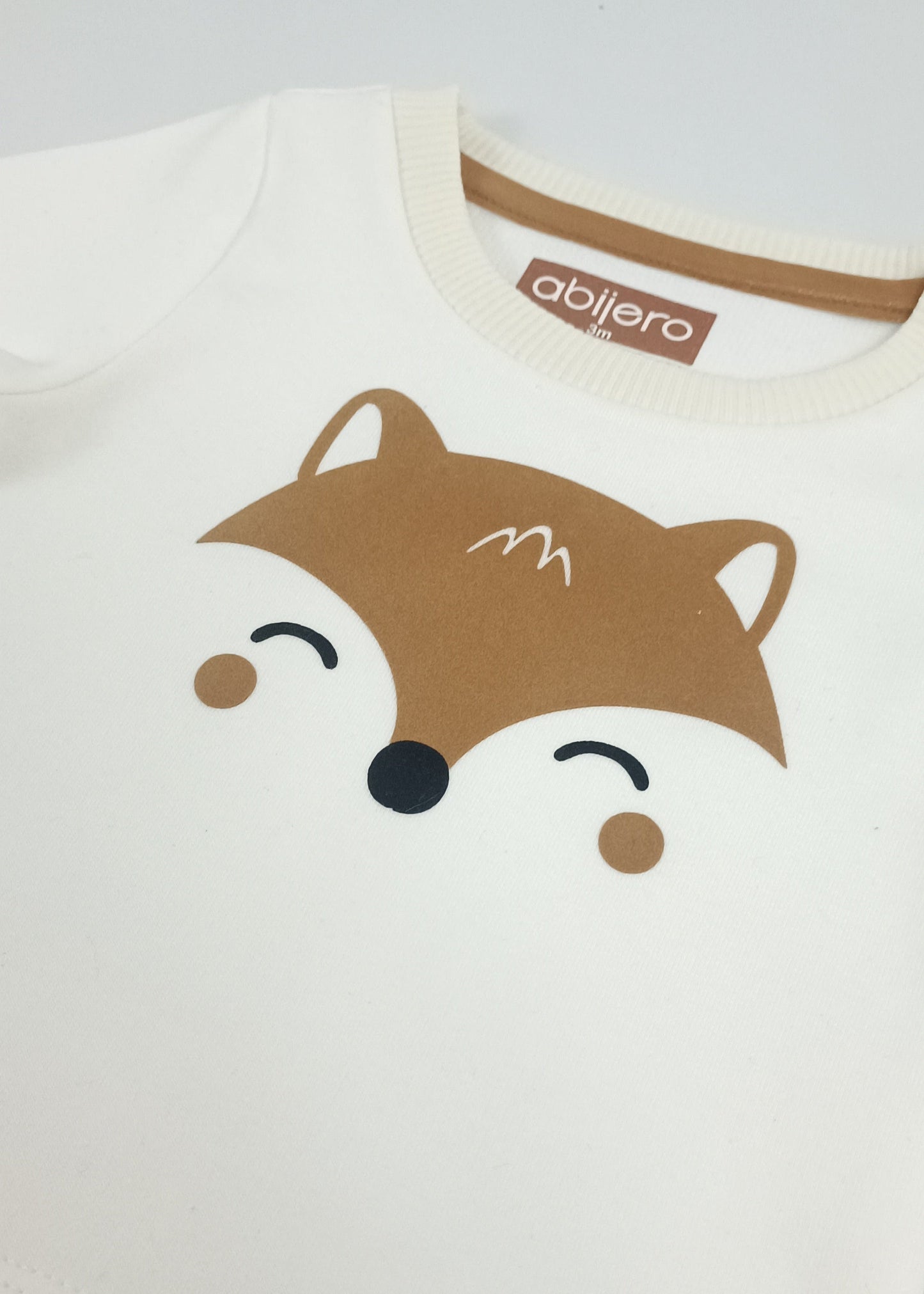 Regalo listo! Conjunto Zorrito, chaleco con cargo niño