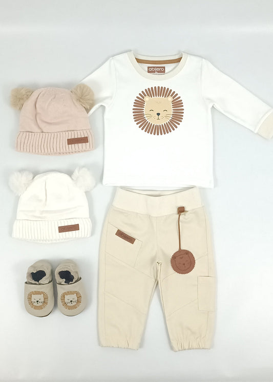 Regalo listo! Conjunto León, con cargo niño