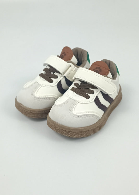 Tenis velcro clásicos para bebito y niños