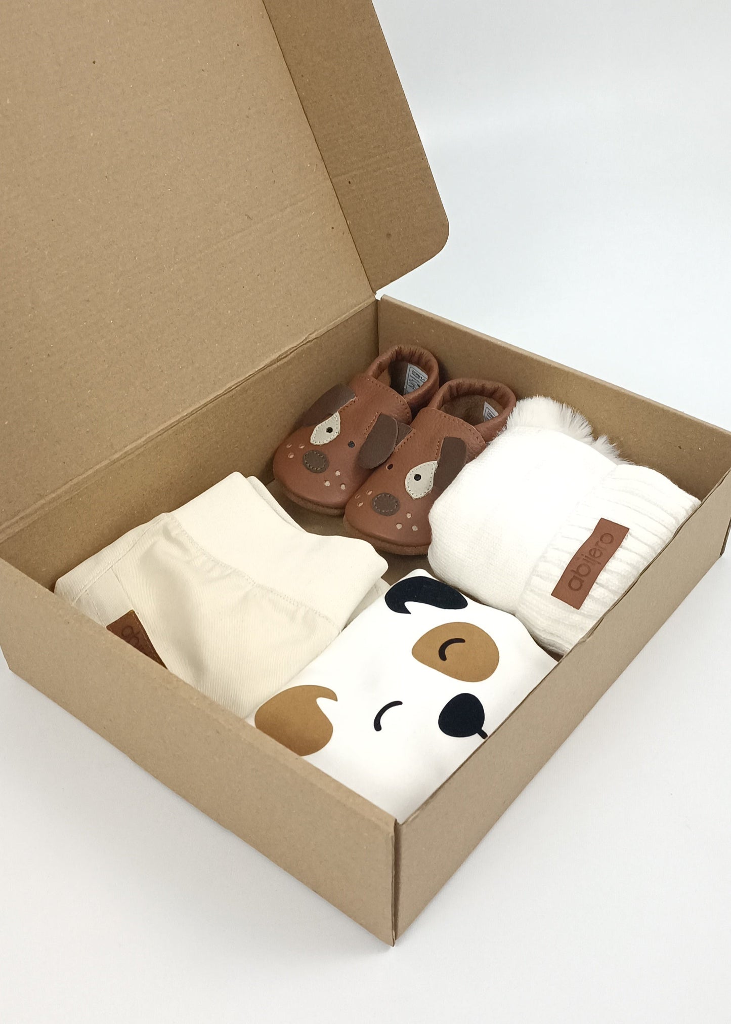 Regalo listo! Conjunto Perrito, con cargo niño