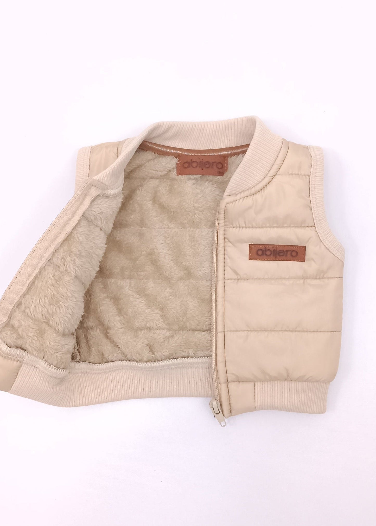 Chaleco Jero Acolchado Térmico para Niño y Bebé – Forro Ovejero Premium