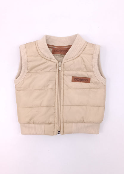 Chaleco Jero Acolchado Térmico para Niño y Bebé – Forro Ovejero Premium