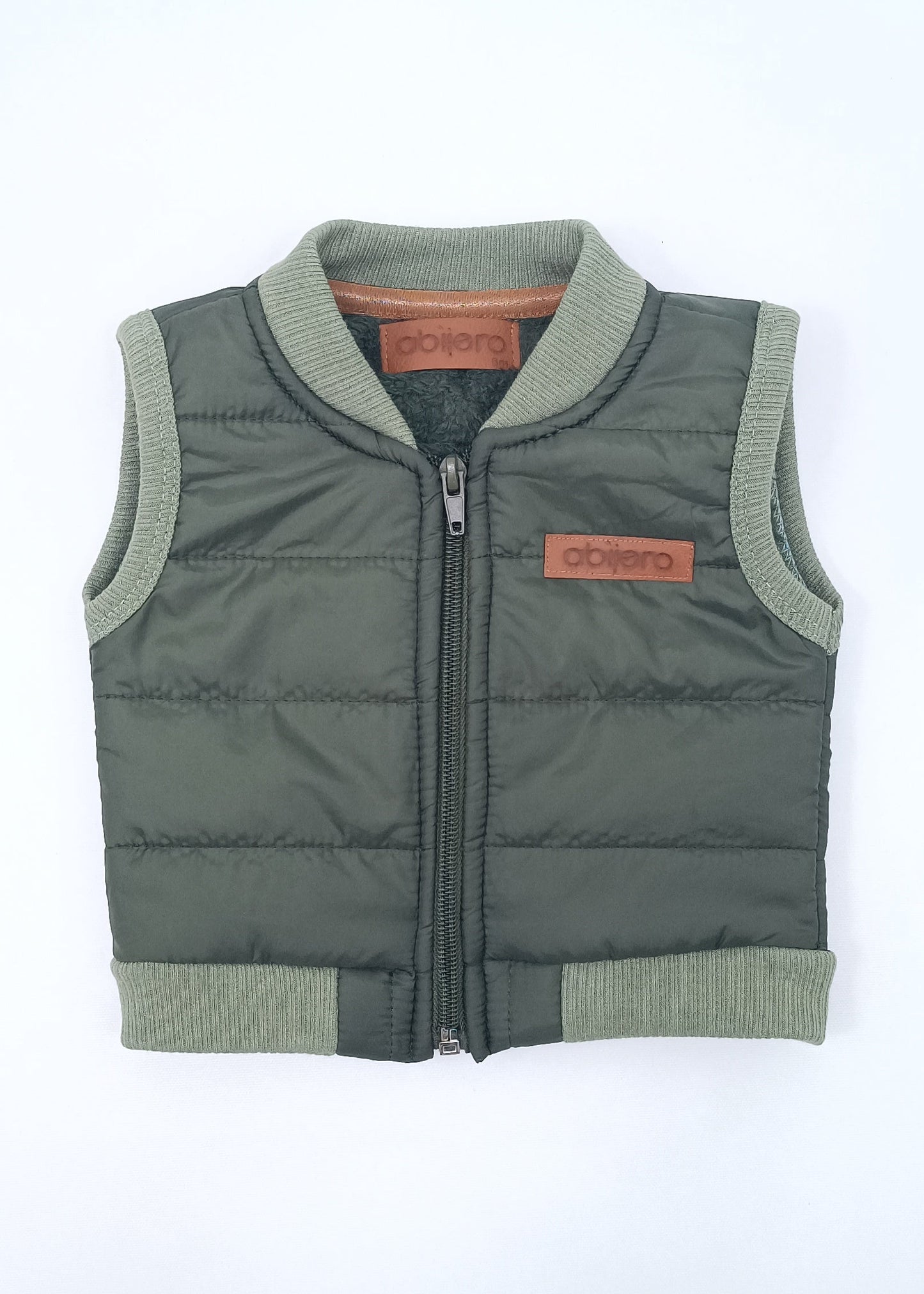 Chaleco Jero Acolchado Térmico para Niño y Bebé – Forro Ovejero Premium