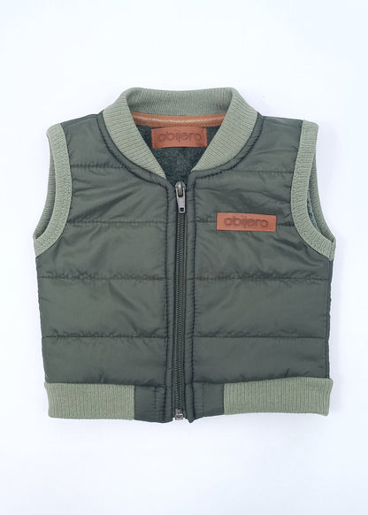 Chaleco Jero Acolchado Térmico para Niño y Bebé – Forro Ovejero Premium