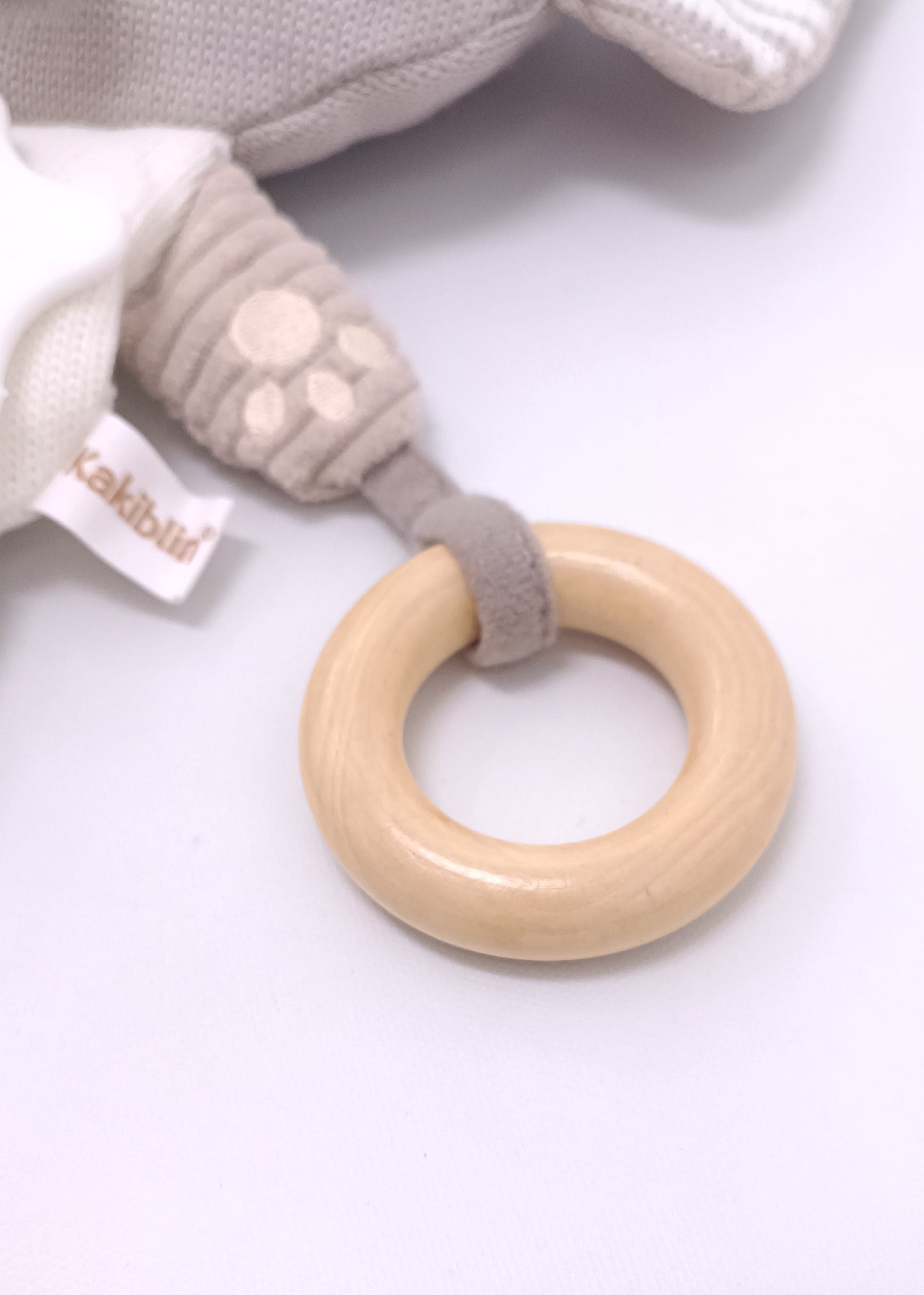 Muñeco de Apego Sensorial con Mordedor y Sonajero